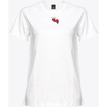 Vêtements Femme T-shirts & Polos Pinko TRAPANI 100789 A1P8-Z07 Blanc
