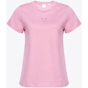Vêtements Femme T-shirts & Polos Pinko BUSSOLOTTO 100355 A1NW-N98 Rose