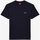 Vêtements Homme T-shirts manches courtes Oxbow Tee geel shirt manches courtes graphique TAHIRAI Bleu