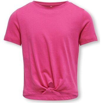 Vêtements Fille T-shirts & Polos Only 15313854 NEW MAY-RASPBERRY ROSE Rouge