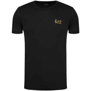 Vêtements Homme T-shirts manches courtes Emporio Armani pelle EA7 8NPT51 PJM9Z T-Shirt Noir