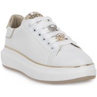Chaussures Femme Baskets mode Keys WHITE GOLD Blanc
