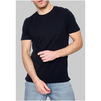 Vêtements Homme SAINT TROPEZ Pullover MilaSZ crema Kebello T-Shirt Noir H Noir
