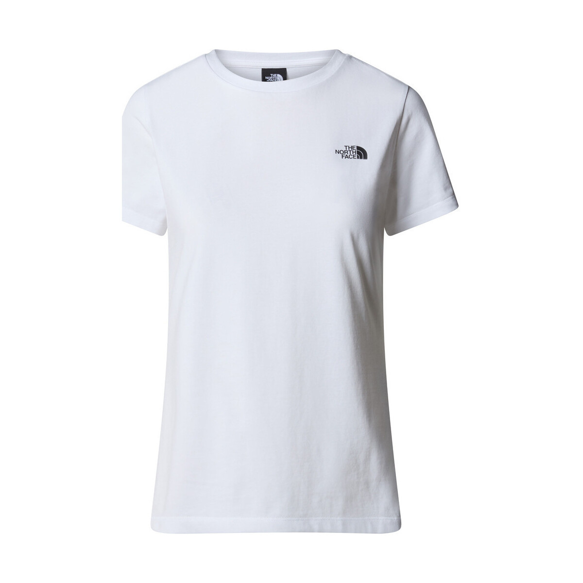 Vêtements Femme Chemises / Chemisiers The North Face W S/S SIMPLE DOME TEE Blanc
