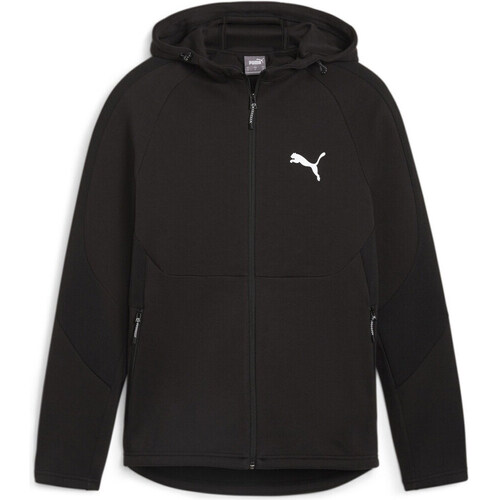 Vêtements Homme Sweats Puma EVOSTRIPE Full-Zip H Noir