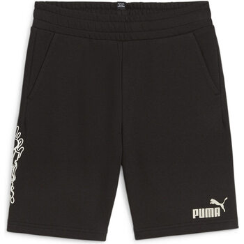 Vêtements Enfant Shorts / Bermudas spikes Puma ESS+ MID 90s Shorts Noir