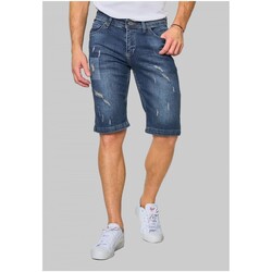 ASOS WHITE Pantaloncini di jeans Midi con cintura