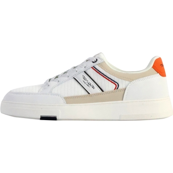 Chaussures Homme Baskets basses Teddy Smith Basket à Lacets Blanc