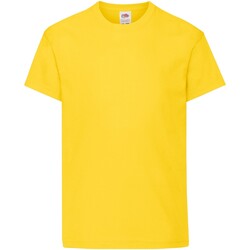 Vêtements Enfant T-shirts manches courtes Fruit Of The Loom Original Multicolore