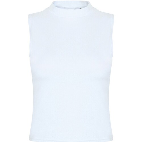 Vêtements Femme Débardeurs / T-shirts sans manche Sf SK170 Blanc