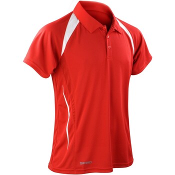 Vêtements Homme T-shirts & Polos Spiro SR177M Rouge