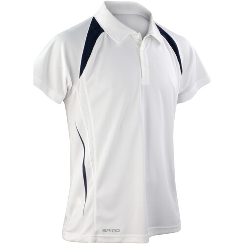 Vêtements Homme T-shirts & Polos Spiro Team Spirit Blanc