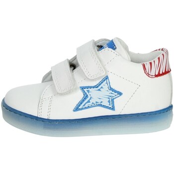 Chaussures Enfant Baskets montantes Falcotto 0012015350.74.1N10 Blanc