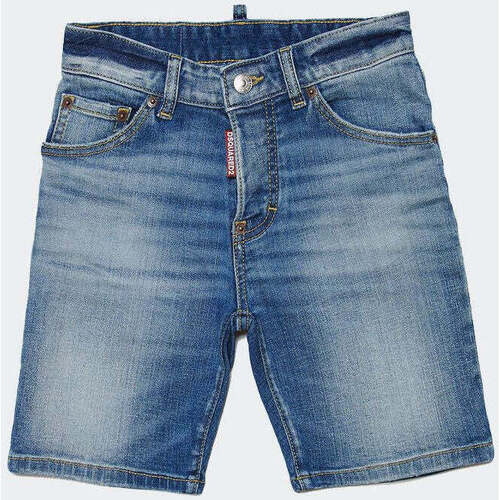 Vêtements Garçon Shorts / Bermudas Dsquared  Bleu