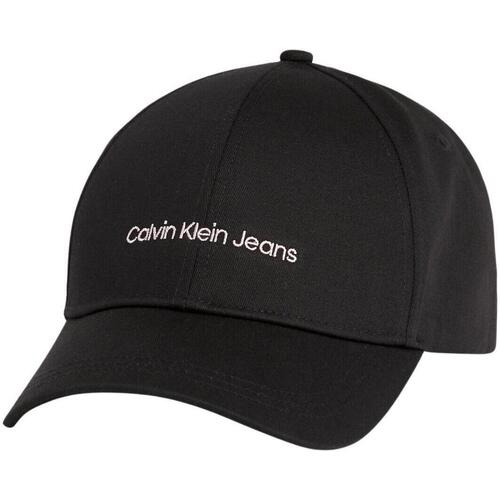 Heuptas Calvin Klein Jeans-logo op de voorkant Casquettes Calvin Klein Dopasowana koszula z tkaniny easy iron  Noir