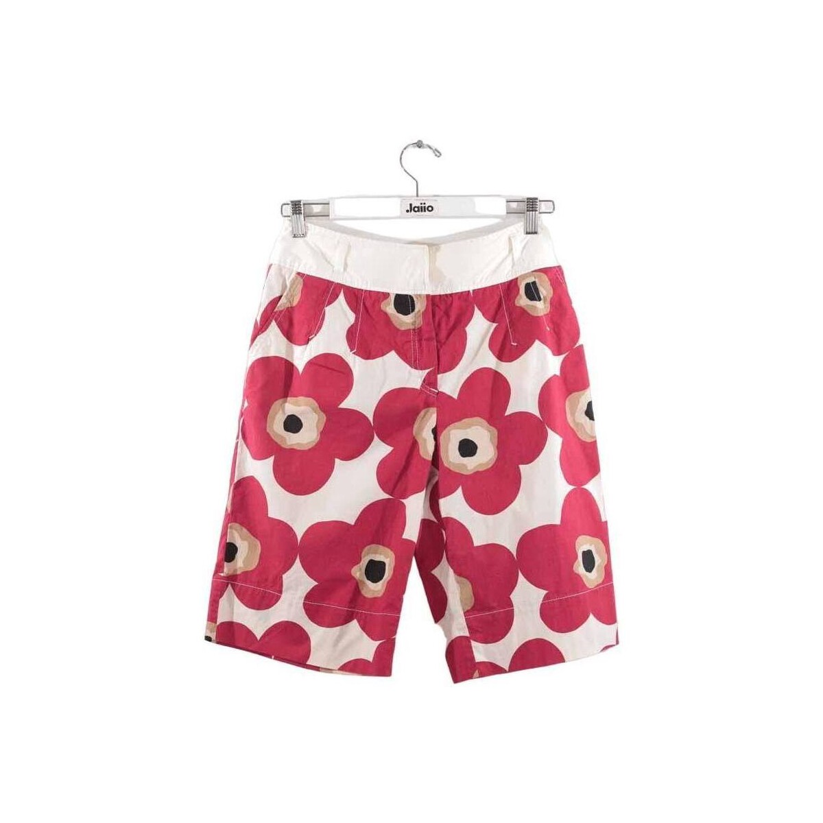 Vêtements Femme Shorts / Bermudas D&G Bermuda en coton Rouge