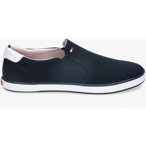 Chaussures Homme Tommy Hilfiger Advance ankle boots Tommy Hilfiger ICONIC SLIP ON SNEAKER Bleu