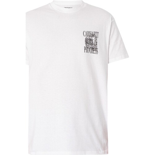 Vêtements Homme Les Tropéziennes par M Be Carhartt Toujours un retour WIP T-shirt graphique Blanc