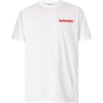 Vêtements Homme Gertrude + Gasto Carhartt T-shirt de restauration rapide Blanc