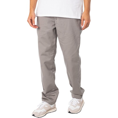 Vêtements Homme Chinos / Carrots Carhartt Fruit Of The Loo Gris