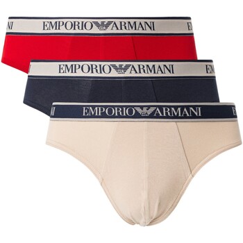 Emporio Armani Pack de 3 slips Multicolore