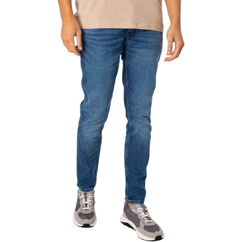 Vêtements Homme Jeans High-Rise slim BOSS Jean 734 coupe extra slim Bleu
