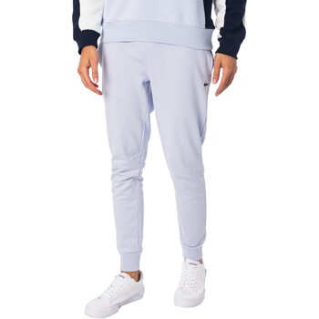 Vêtements Homme Pantalons de survêtement Lacoste Pantalon de jogging à logo en coton biologique Bleu