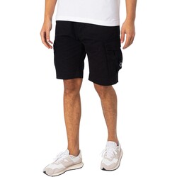 Vêtements Homme Shorts / Bermudas Ma.strum Short cargo à cordon de serrage Noir