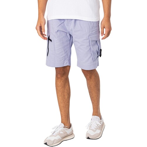 Vêtements Homme Shorts / Bermudas Ma.strum Short cargo à cordon de serrage Rose