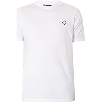 Vêtements Homme Oh My Bag Ma.strum T-shirt oversize à logo imprimé au dos Blanc