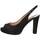 Chaussures Femme Sandales et Nu-pieds Silvana 452 Noir