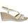 Chaussures Femme Sandales et Nu-pieds Donna Soft 6950 Blanc