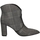 Chaussures Femme Low boots Café Noir HLF833 Argenté