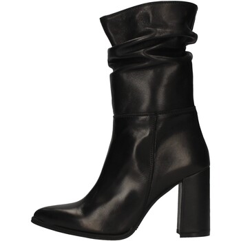 Chaussures Femme Bottes Rose Noire 5306 Noir