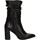 Chaussures Femme Bottes Rose Noire 5306 Noir