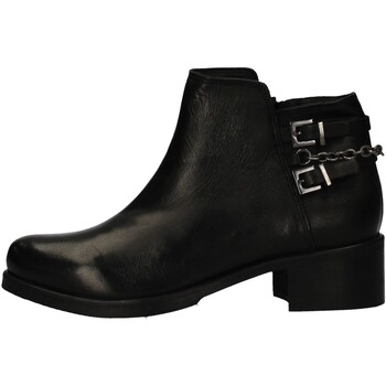 Chaussures Femme Low boots Rose Noire 5087 Noir