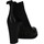 Chaussures Femme Low boots Rose Noire R561 Noir