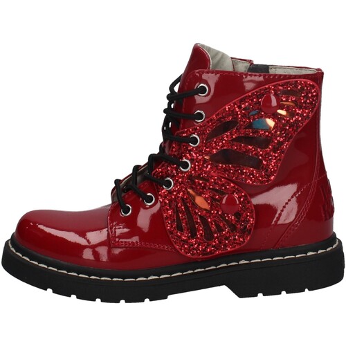 Chaussures Fille Bottines Lelli Kelly LK 6540 Rouge