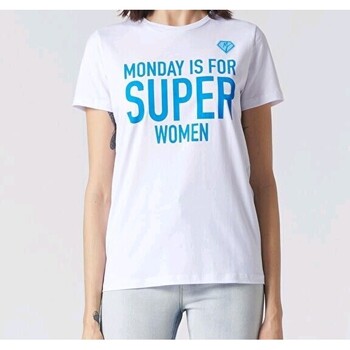 Vêtements Femme Débardeurs / T-shirts sans manche Manila Grace T013CU Blanc