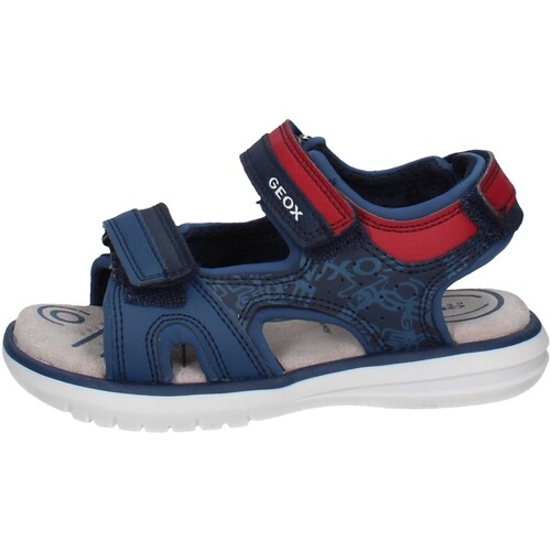 Chaussures Garçon Sandales et Nu-pieds Geox J15DRB-015BU Bleu