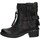 Chaussures Femme Pink Glitter Boots With Back Bow Detail A52207 101 Noir