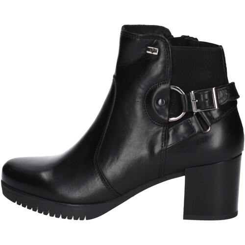 Chaussures Femme Low boots Mom Valleverde 49351 Noir