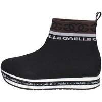 Chaussures Fille Slip ons GaËlle Paris G-1117 Noir
