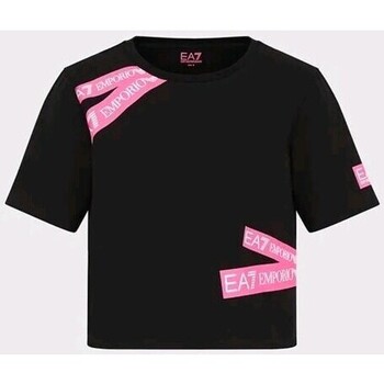 Vêtements Femme Débardeurs / T-shirts sans manche Emporio Armani XF188 EA7 3LTT13 TJDLZ Noir