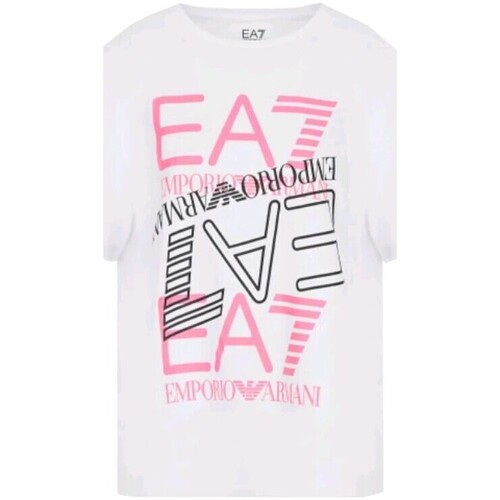 Vêtements Femme Débardeurs / T-shirts sans manche Emporio Armani EA7 3LTT14 TJDMZ Blanc