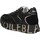 Chaussures Femme Baskets mode Voile Blanche CLUB106. Noir