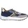 Chaussures Homme Baskets mode Voile Blanche CLUB01. Gris