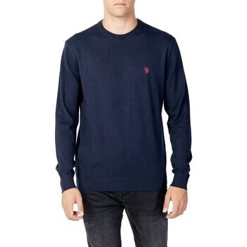 Vêtements Homme Pulls College Embroided Polo Short Neck T-Shirt. JONN 48847 EH03 Bleu