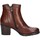 Chaussures Femme Low boots Valleverde 47620 Marron