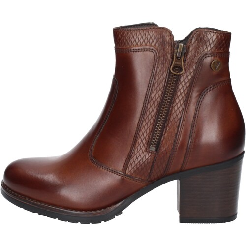 Chaussures Femme Low boots Mom Valleverde 47620 Marron
